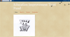 Desktop Screenshot of educationimprovementtrustfund.blogspot.com
