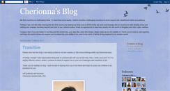 Desktop Screenshot of cherionnablog.blogspot.com