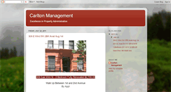 Desktop Screenshot of carltonmanagement.blogspot.com