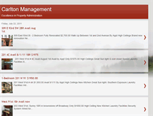 Tablet Screenshot of carltonmanagement.blogspot.com