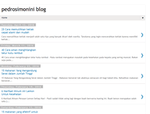 Tablet Screenshot of pedrosimoniniblog.blogspot.com