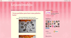 Desktop Screenshot of lojaandreabiju.blogspot.com