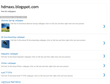 Tablet Screenshot of hdmaxs.blogspot.com