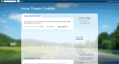 Desktop Screenshot of hometheatercreation.blogspot.com