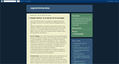 Desktop Screenshot of alguientomanotas.blogspot.com