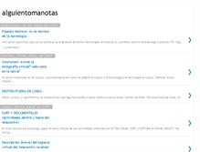 Tablet Screenshot of alguientomanotas.blogspot.com