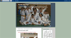 Desktop Screenshot of barrosokarate.blogspot.com