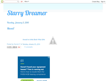 Tablet Screenshot of m17starrydreamer.blogspot.com