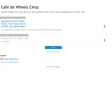 Tablet Screenshot of cafedewheels.blogspot.com