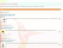 Tablet Screenshot of estatelawcanada.blogspot.com