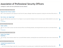 Tablet Screenshot of professionalsecurityofficers.blogspot.com