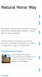 Mobile Screenshot of natural-horseway.blogspot.com