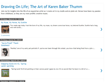 Tablet Screenshot of karenbakerthumm.blogspot.com