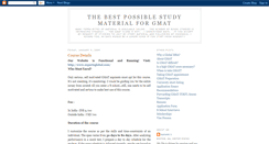 Desktop Screenshot of bestgmatmaterial.blogspot.com