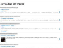 Tablet Screenshot of moviendoseporimpulso.blogspot.com