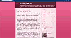 Desktop Screenshot of browneyedbeauty0328.blogspot.com
