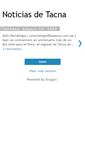 Mobile Screenshot of noticias-tacna.blogspot.com
