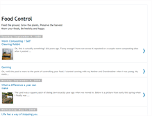 Tablet Screenshot of controlyourfood.blogspot.com