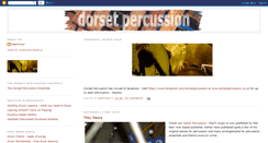 Desktop Screenshot of dorsetpercussion.blogspot.com