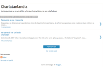 Tablet Screenshot of charlatanlandia.blogspot.com