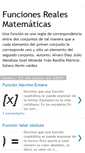 Mobile Screenshot of funcionesrealesmatematicas.blogspot.com