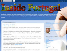 Tablet Screenshot of insideportugal.blogspot.com