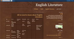 Desktop Screenshot of enliteratureen.blogspot.com