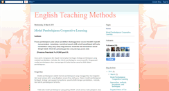 Desktop Screenshot of englishteachingmethod.blogspot.com