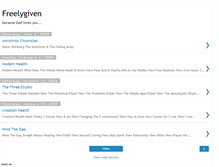 Tablet Screenshot of freelygivenmedia.blogspot.com