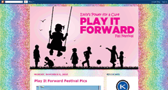 Desktop Screenshot of playitforwardchatt.blogspot.com