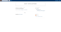 Desktop Screenshot of bsfsingapore.blogspot.com