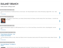 Tablet Screenshot of dulaneybranch.blogspot.com