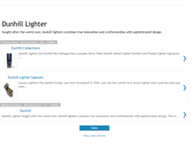 Tablet Screenshot of dunhilllighter.blogspot.com