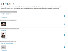 Tablet Screenshot of kaniche.blogspot.com