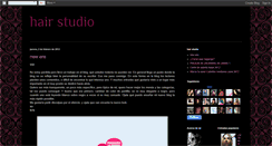 Desktop Screenshot of hairstudiodf.blogspot.com