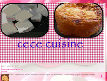 Tablet Screenshot of cece-cuisine.blogspot.com