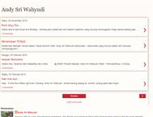 Tablet Screenshot of andyswahyudi.blogspot.com