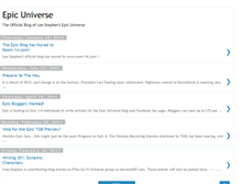 Tablet Screenshot of epicuniverse.blogspot.com