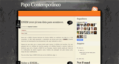 Desktop Screenshot of papocontemporaneo.blogspot.com