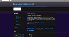 Desktop Screenshot of bryanthomasschmidt.blogspot.com