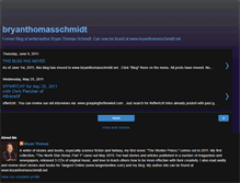 Tablet Screenshot of bryanthomasschmidt.blogspot.com