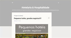 Desktop Screenshot of hotelariahospitalidade.blogspot.com