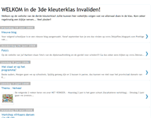 Tablet Screenshot of derdekleuterklasinvaliden.blogspot.com