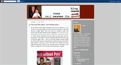 Desktop Screenshot of neilrunstheblog.blogspot.com