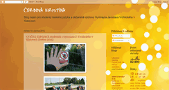Desktop Screenshot of cerbova-kristyna.blogspot.com