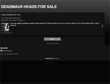 Tablet Screenshot of deadmau5heads.blogspot.com