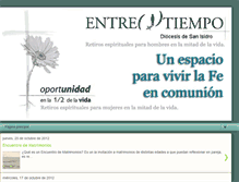 Tablet Screenshot of entretiempooportunidad.blogspot.com