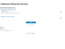 Tablet Screenshot of indianolahistoricalsociety.blogspot.com