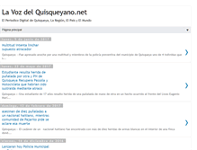 Tablet Screenshot of lavozdelquisqueyano.blogspot.com