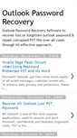 Mobile Screenshot of ms-outlook-password-recovery.blogspot.com